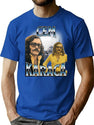 Cem Karaca 90S Bootleg Style Bootleg Graphic T-Shirt - Blue