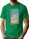 Cereal Killer (Funny Cereal Box) T-Shirt for Men & Women, T-Shirts Graphic Tee - Green