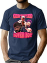 Certified Lover Boy Bootleg Graphic T-Shirt - Navy