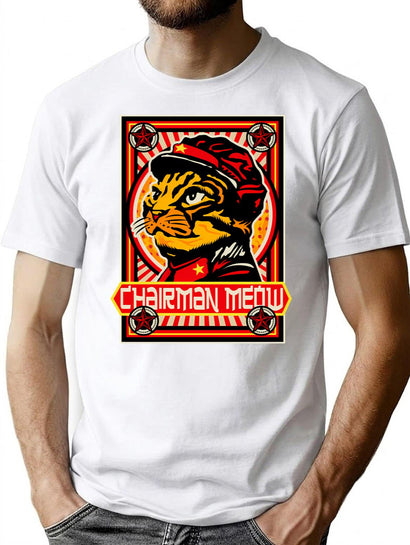 Chairman Meow Lts T-Shirt for Men & Women, T-Shirts Graphic Tee - Black