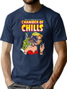 Chamber Of Chills Horror Comic Cover For Black Shirts T-Shirt for Men & Women, T-Shirts Graphic Tee - Navy