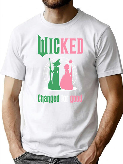 Changed 4 Good Wicked T-Shirt for Men & Women, T-Shirts Graphic Tee - Black