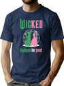 Changed 4 Good Wicked T-Shirt for Men & Women, T-Shirts Graphic Tee - Navy