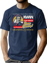 Channel 4 Kvwn San Diego T-Shirt for Men & Women, T-Shirts Graphic Tee - Navy