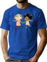 Charlie Fictional Children - Charlie Brother T-Shirt for Men & Women, T-Shirts Graphic Tee - Blue