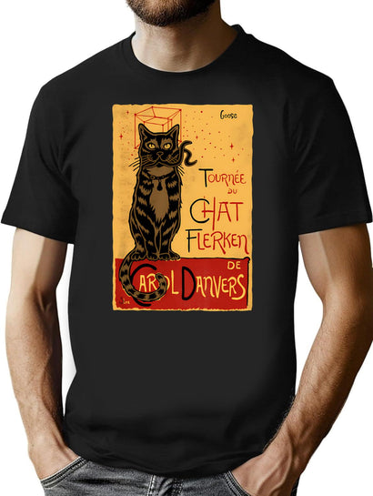 Chat Flerken (Collab With Goodidearyan) T-Shirt for Men & Women, T-Shirts Graphic Tee - Black