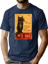 Chat Flerken (Collab With Goodidearyan) T-Shirt for Men & Women, T-Shirts Graphic Tee - Navy