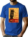 Chat Flerken (Collab With Goodidearyan) T-Shirt for Men & Women, T-Shirts Graphic Tee - Blue