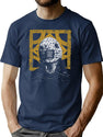 Chatterer 2 T-Shirt for Men & Women, T-Shirts Graphic Tee - Navy