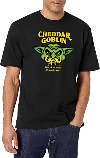 Cheddar Goblin Classic Black T-Shirt - Black