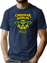 Cheddar Goblin Classic Premium Heavyweight Cotton T-Shirt - Navy