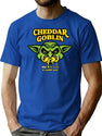 Cheddar Goblin Classic Premium Heavyweight Cotton T-Shirt - Blue