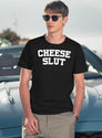 Cheese Slut T-Shirt for Men & Women, T-Shirts Graphic Tee - Navy