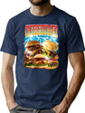 Cheeseburger Bootleg Bootleg Graphic T-Shirt - Navy