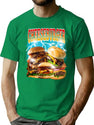 Cheeseburger Bootleg Bootleg Graphic T-Shirt - Green