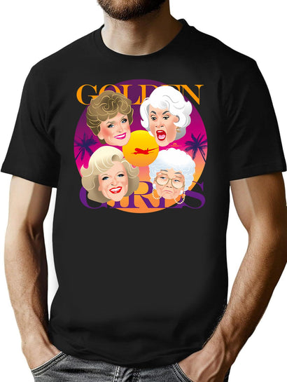 Cheesecake Girls T-Shirt for Men & Women, T-Shirts Graphic Tee - Black