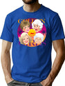 Cheesecake Girls T-Shirt for Men & Women, T-Shirts Graphic Tee - Blue
