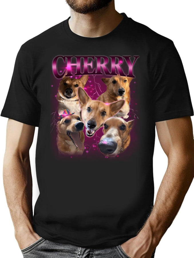 Cherry Bootleg Bootleg Graphic T-Shirt - Black