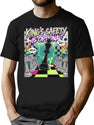 Chess Pieces Game - Kings Safety Is Optional - 90S Chess Chaos Bootleg Graphic T-Shirt - Black