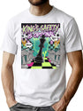 Chess Pieces Game - Kings Safety Is Optional - 90S Chess Chaos Bootleg Graphic T-Shirt - White