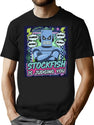 Chess Pieces Game - Stockfish Is Judging You - 90S Chess Ai Attitude Bootleg Graphic T-Shirt - Black