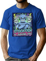 Chess Pieces Game - Stockfish Is Judging You - 90S Chess Ai Attitude Bootleg Graphic T-Shirt - Blue