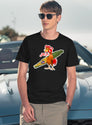Chicken Joe T-Shirt for Men & Women, T-Shirts Graphic Tee - Navy