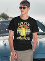 Chicks Pew Pew Madafakas Funny Vintage Chick Chicken Lover Farm Farming Farmer Shirt Gift Women Men Gift T-Shirt for Men & Women, T-Shirts Graphic Tee - Navy