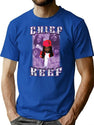 Chief Keef Vintage Bootleg Classic Bootleg Graphic T-Shirt - Blue