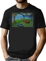 Childhood T-Shirt for Men & Women, T-Shirts Graphic Tee - Black