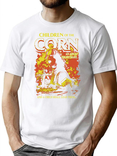 Children of The Corn an Adult Nightmare Premium Heavyweight Cotton T-Shirt - Black