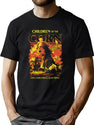Children of The Corn an Adult Nightmare Black T-Shirt - Green