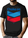 Choke On Bootleg Graphic T-Shirt - Black