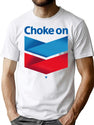 Choke On Bootleg Graphic T-Shirt - White