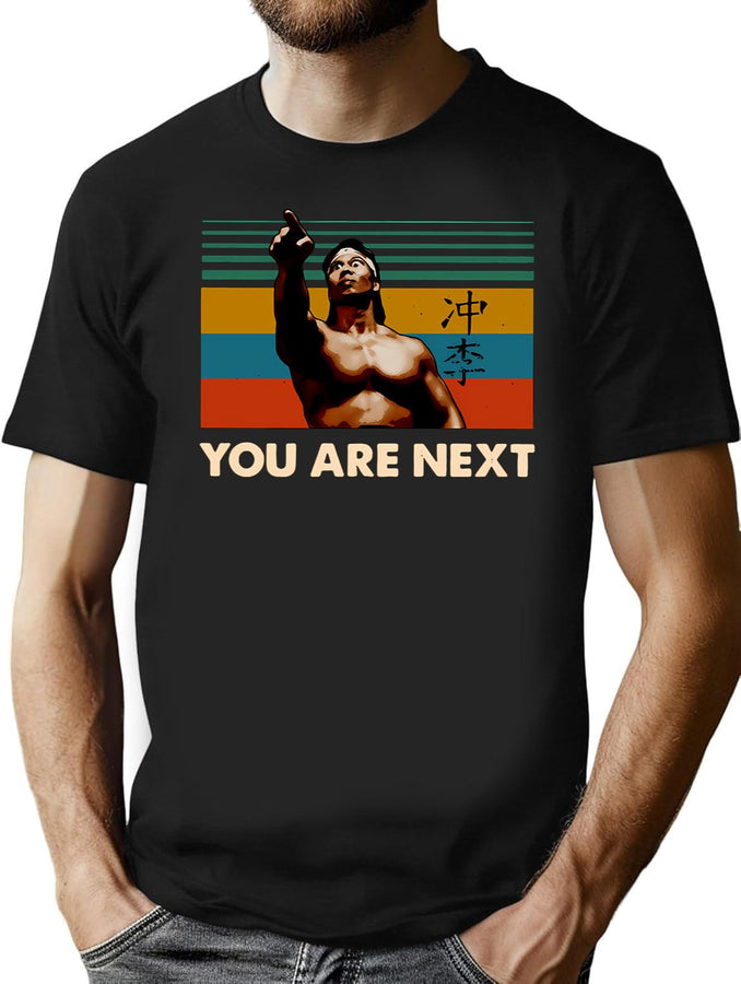 Chong Li You Are Next Vintage Black T-Shirt - Black