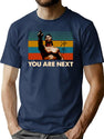 Chong Li You Are Next Vintage Premium Heavyweight Cotton T-Shirt - Navy