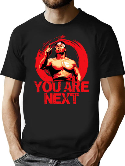 Chong Li You Are Next T-Shirt for Men & Women, T-Shirts Graphic Tee - Black