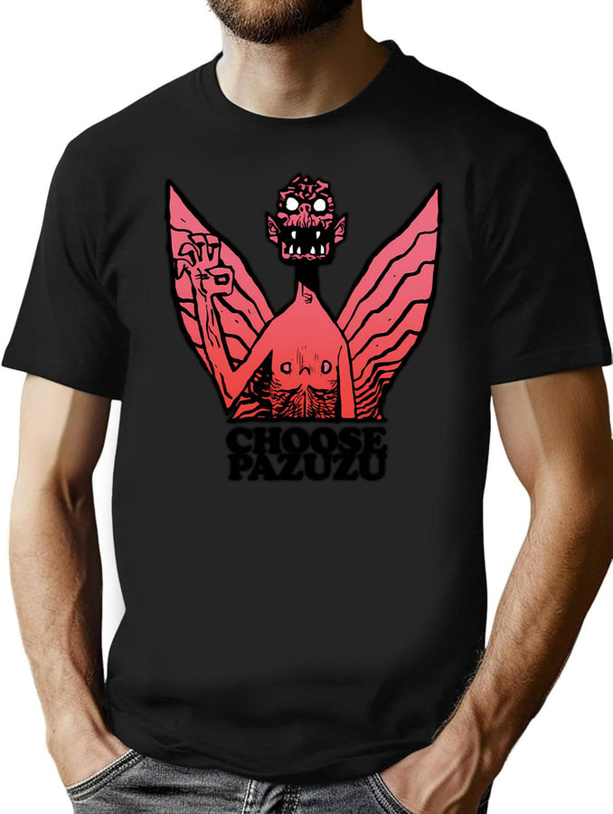 Choose Pazuzu T-Shirt for Men & Women, T-Shirts Graphic Tee - Black