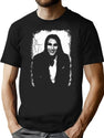 Chris Cerulli Vintage Distressed T-Shirt for Men & Women, T-Shirts Graphic Tee - Black