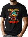 Christmas Spirit T-Shirt for Men & Women, T-Shirts Graphic Tee - Green