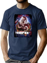 Christmas Terrifier 3 T-Shirt for Men & Women, T-Shirts Graphic Tee - Navy