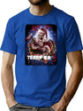 Christmas Terrifier 3 T-Shirt for Men & Women, T-Shirts Graphic Tee - Blue