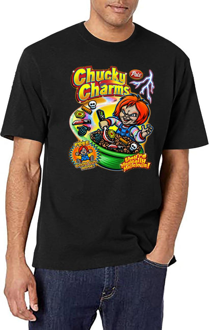 Chucky Charms V2 Essential Black T-Shirt - Black