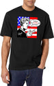 Chuys Bill Black T-Shirt - White