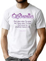 Cinderella Rock Band Bootleg Graphic T-Shirt - White