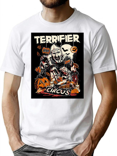 Circus Art T-Shirt for Men & Women, T-Shirts Graphic Tee - Black