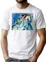 Circus Dancer (Le Grand Cirque) - Marc Chagall T-Shirt for Men & Women, T-Shirts Graphic Tee - White
