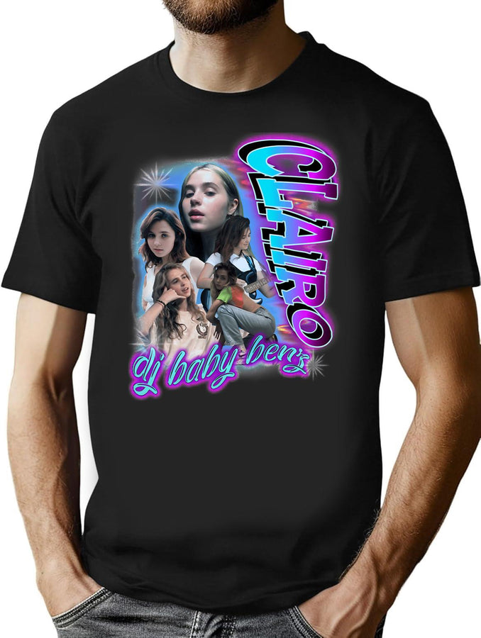 Clairo For Fans Bootleg Graphic T-Shirt - Black