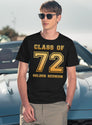 Class Of 72 1972 Class Reunion 50Th Golden Reunion T-Shirt for Men & Women, T-Shirts Graphic Tee - Navy