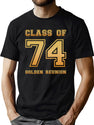 Class Of 74 1974 Class Reunion 50Th Golden Reunion T-Shirt for Men & Women, T-Shirts Graphic Tee - Green